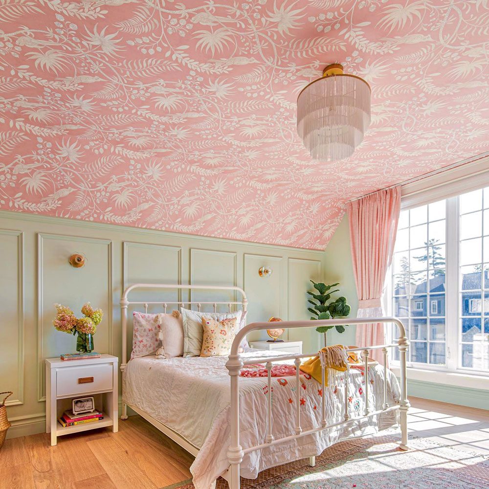Wallpaper The Ceiling Courtesy Bowersconstruction Instagram
