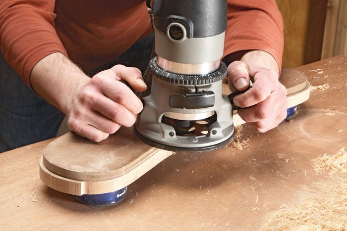 Using a Pattern and a Router for Irregular Curves