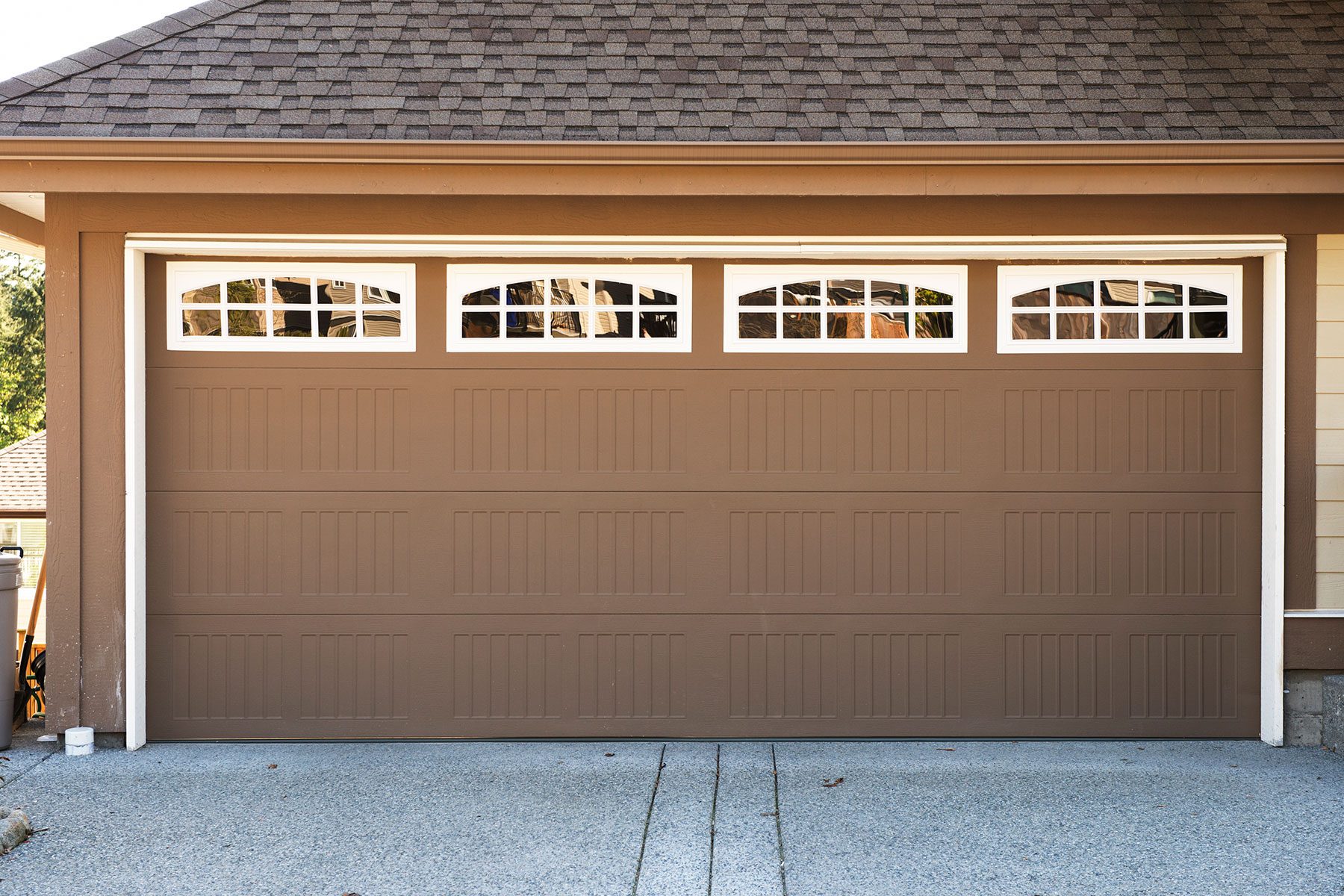 Brown Garage Door