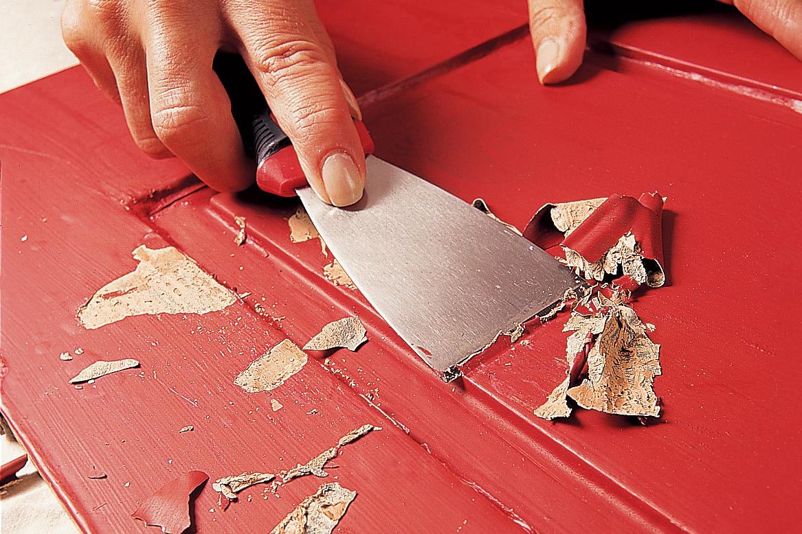 preparing wood surface for paint