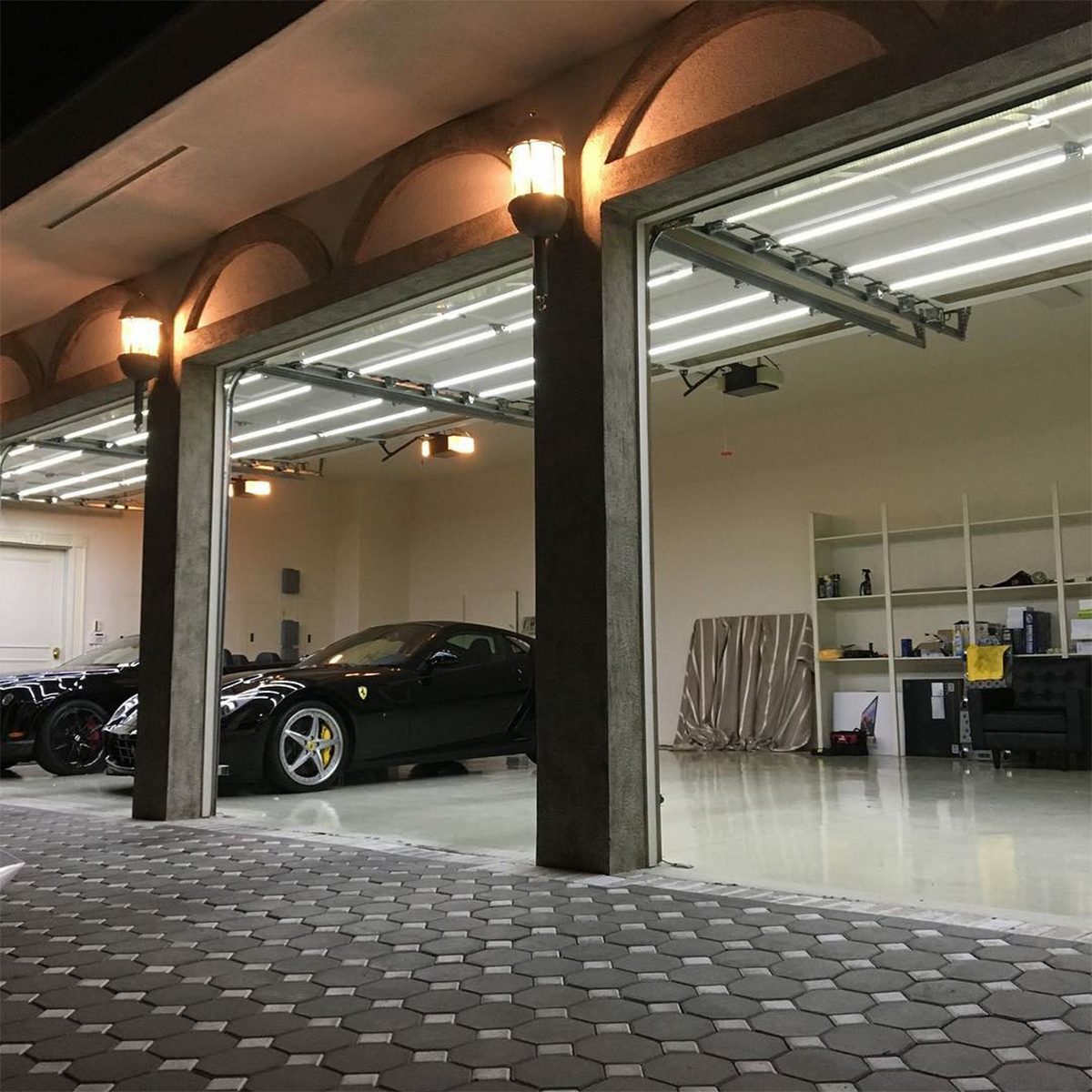 Garage Door Lighting