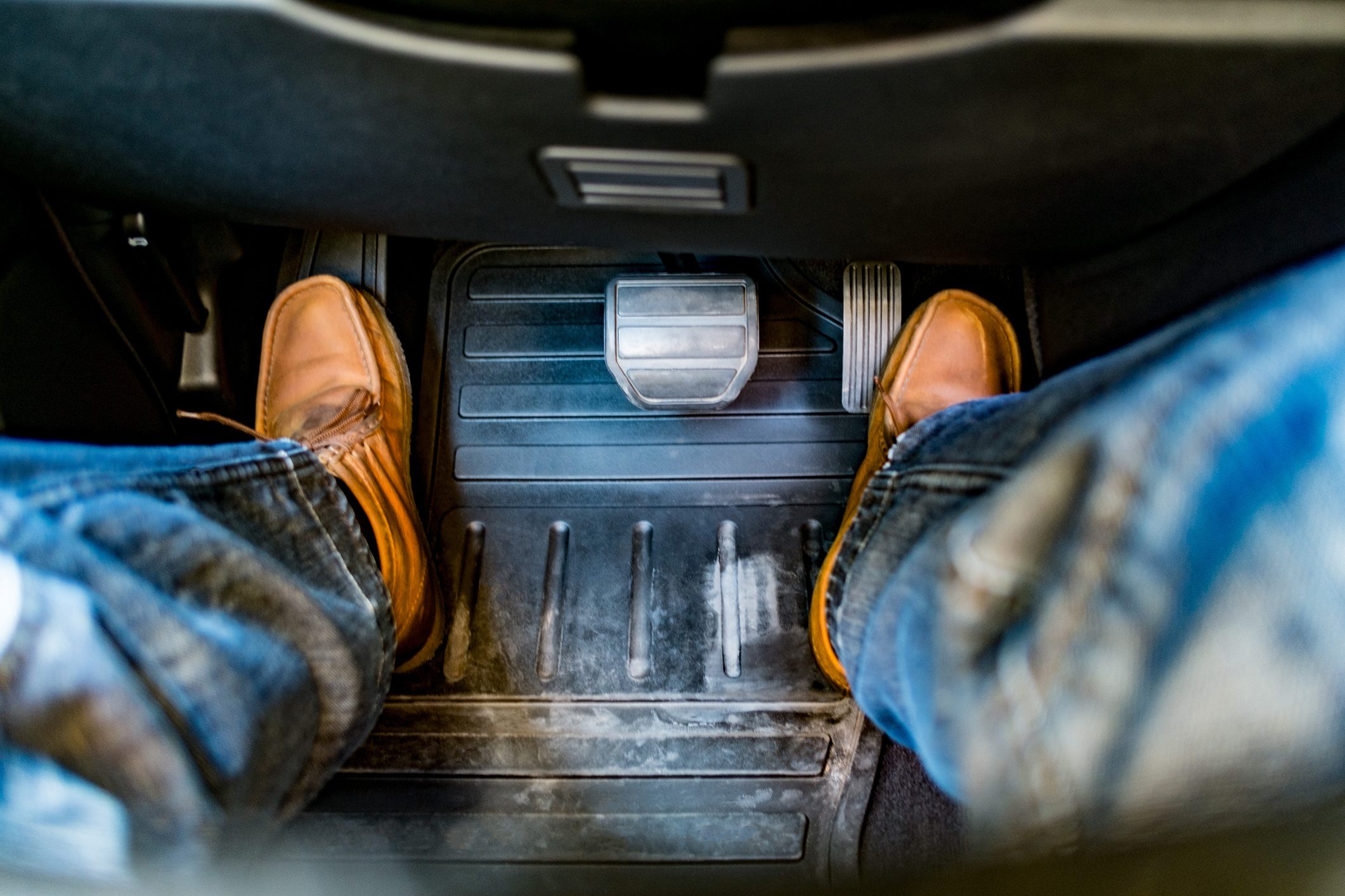 Checking Brake and Gas pedal