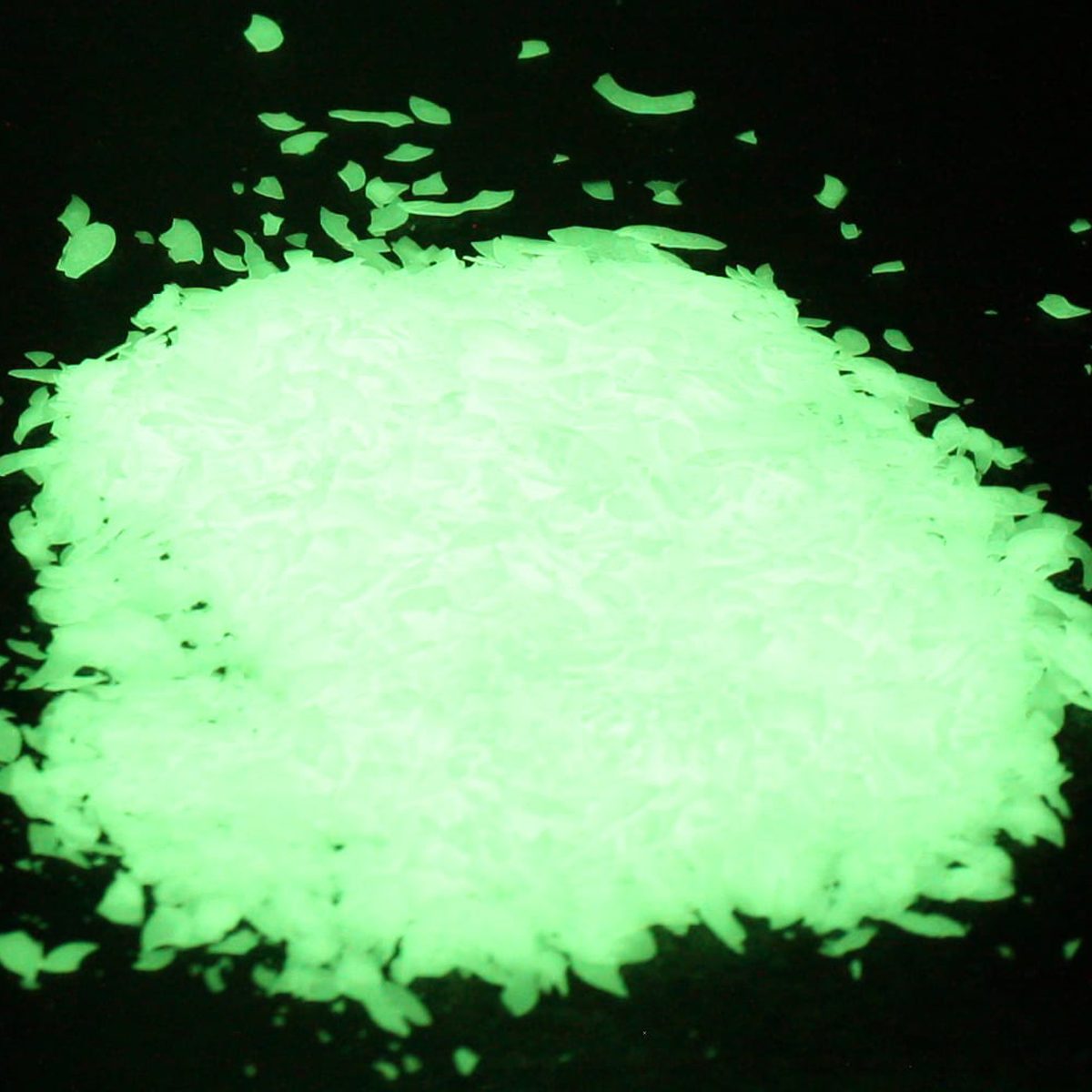 Glow In The Dark Flakes Via Merchant