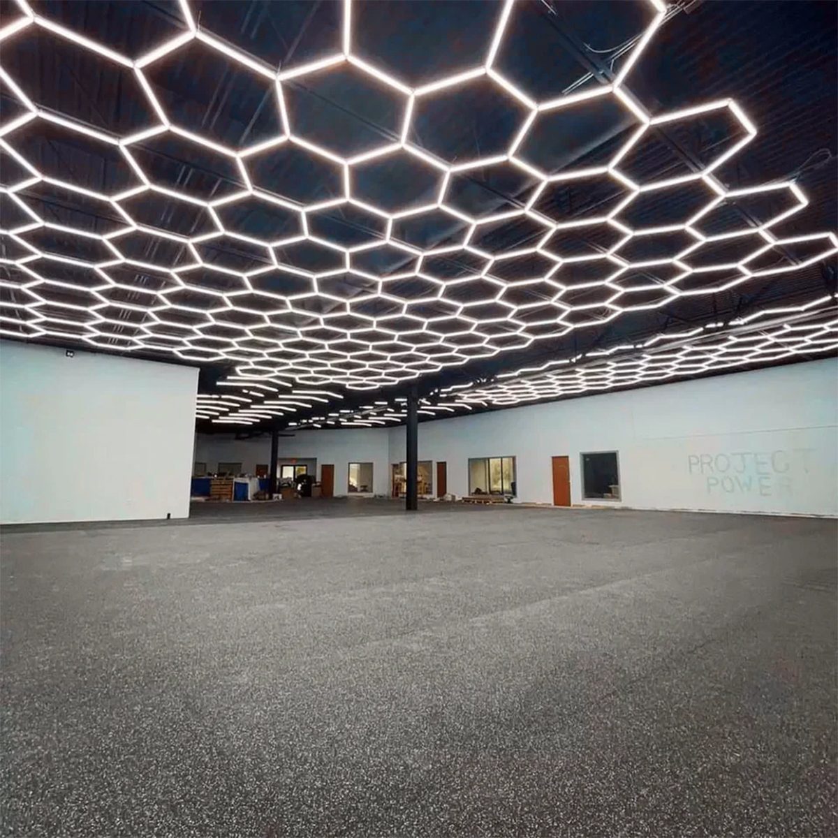 Hexagon Ceiling Grid