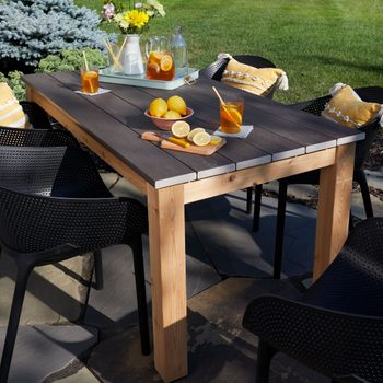 How To Build A Diy Patio Table Ft