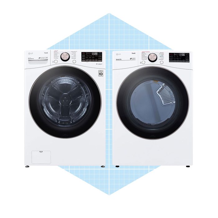 Lg Wm4000hwa 27 Washer And Lg Dlex4000w Dryer