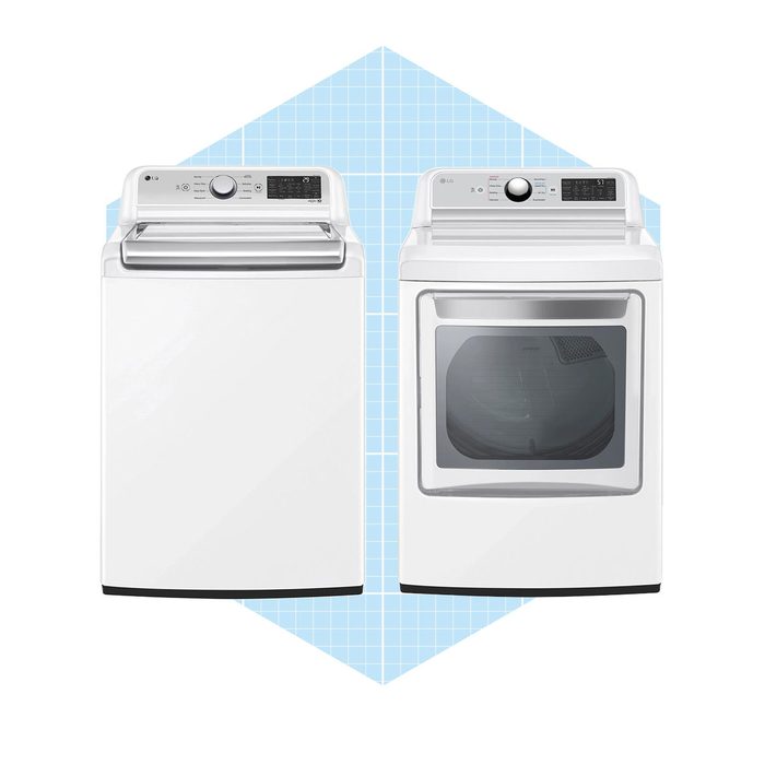 Lg Wt7400cw 27 Washer And Lg Dle7400we Dryer