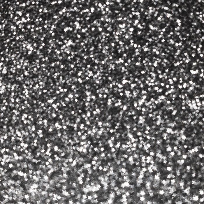 Metallic Silver Sparkling Glitter Stars Epoxy Background