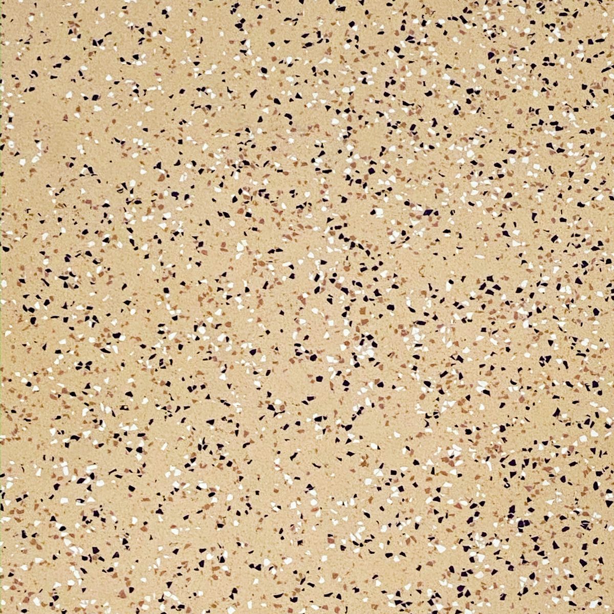 Beige Flake Epoxy Floor Background