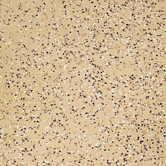 Beige Flake Epoxy Floor Background