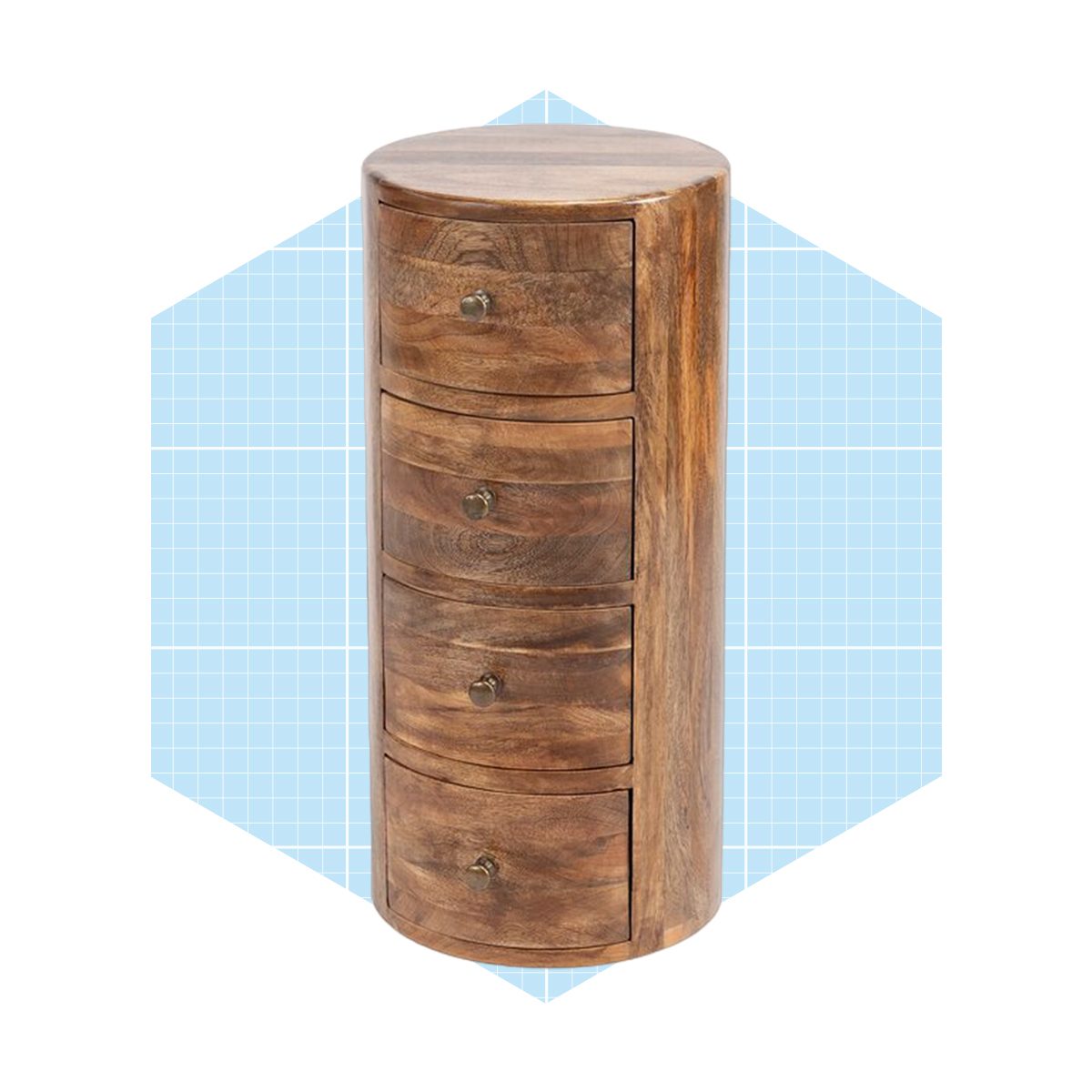 Atlantic Four Drawer Nightstand