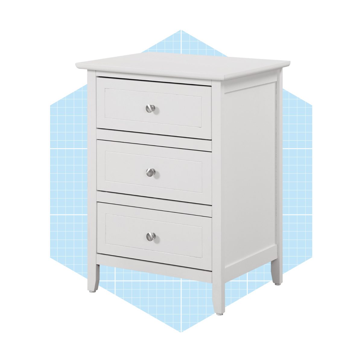 Daniel Three Drawer Nightstand