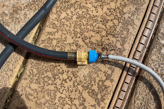 Aquapaw Pipe on ground