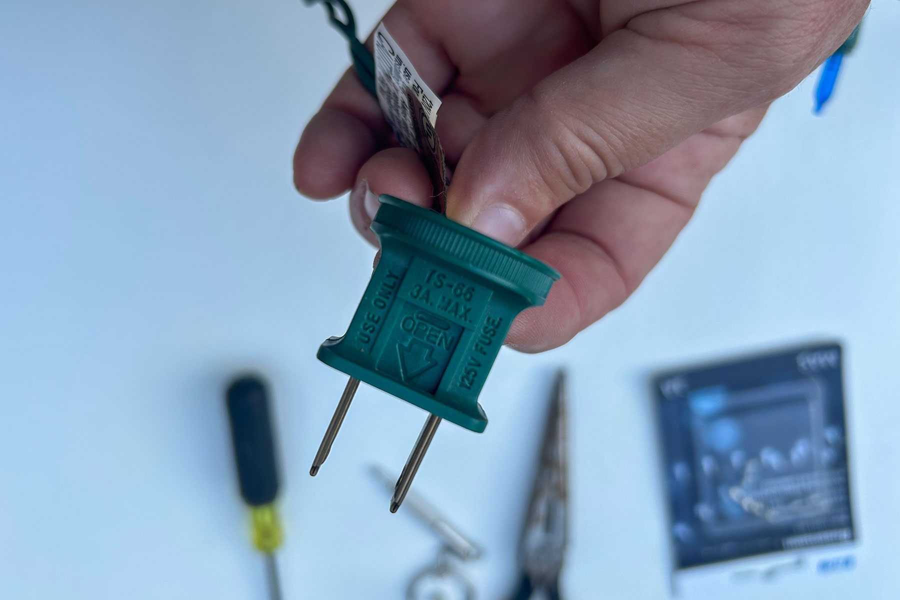 Unplugging the switch