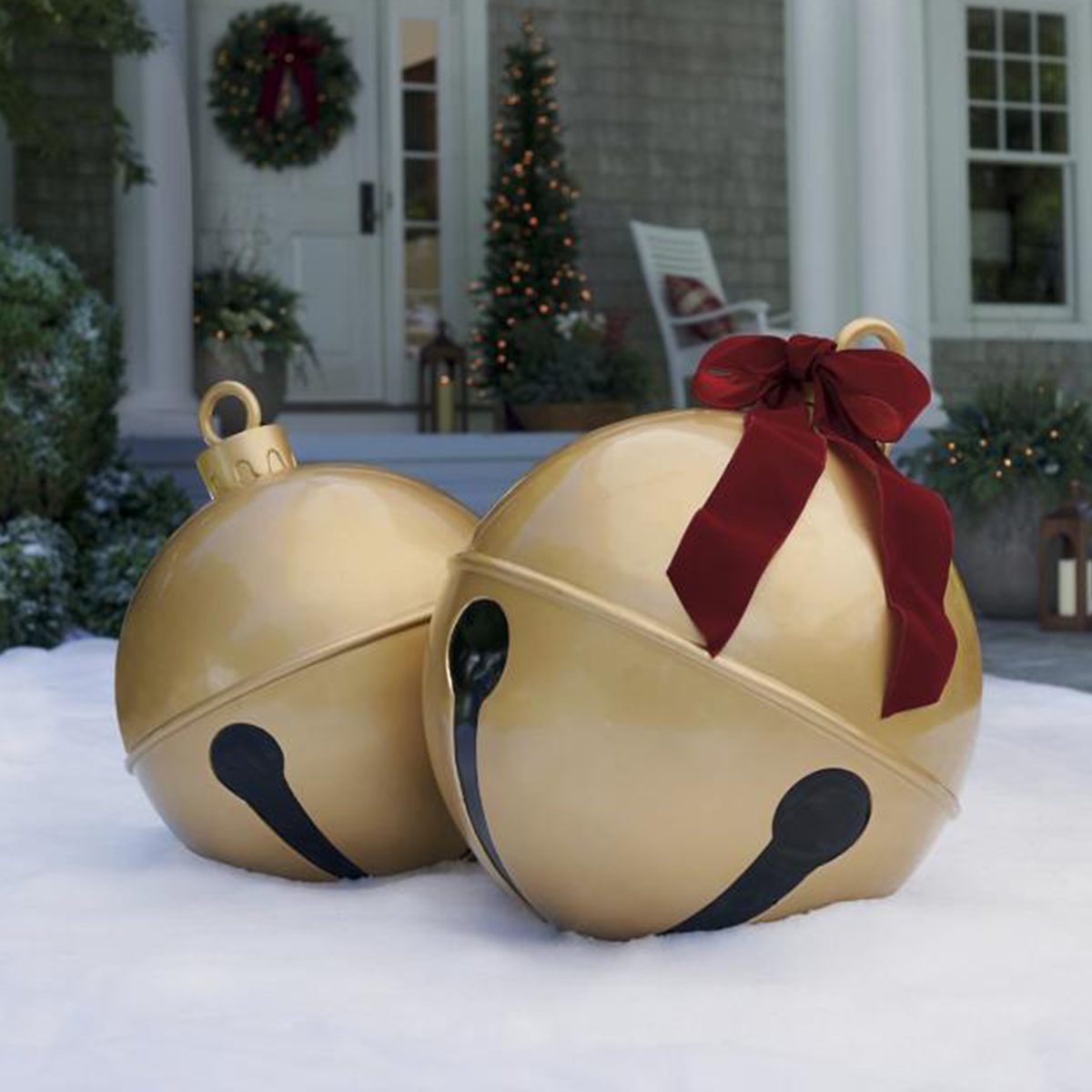 Oversized Yard Jingle Bells