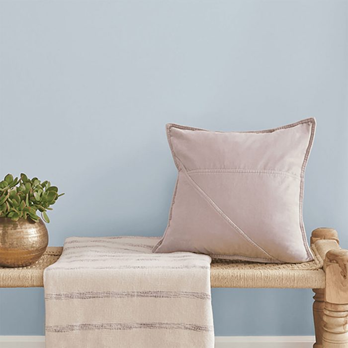 Pale Blue Paint Colour on Wall