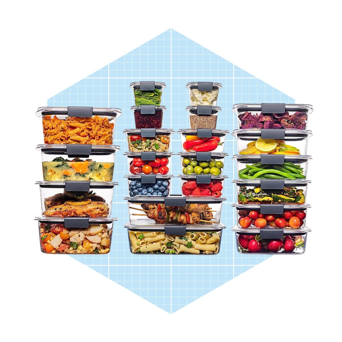 Rubbermaid Brilliance Food Storage Containers