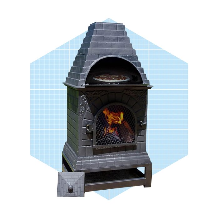 Blue Rooster Casita Grill Chiminea With Pizza Oven