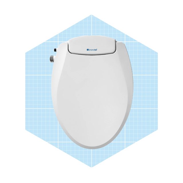 Brondell Bidet Toilet Seat Non Electric Swash Ecoseat, Fits Elongated Toilets, White