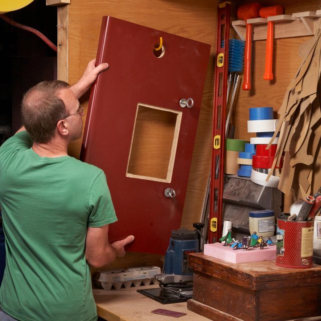 Build A Router Table By Upcycling A Kitchen Countertop Finish and store