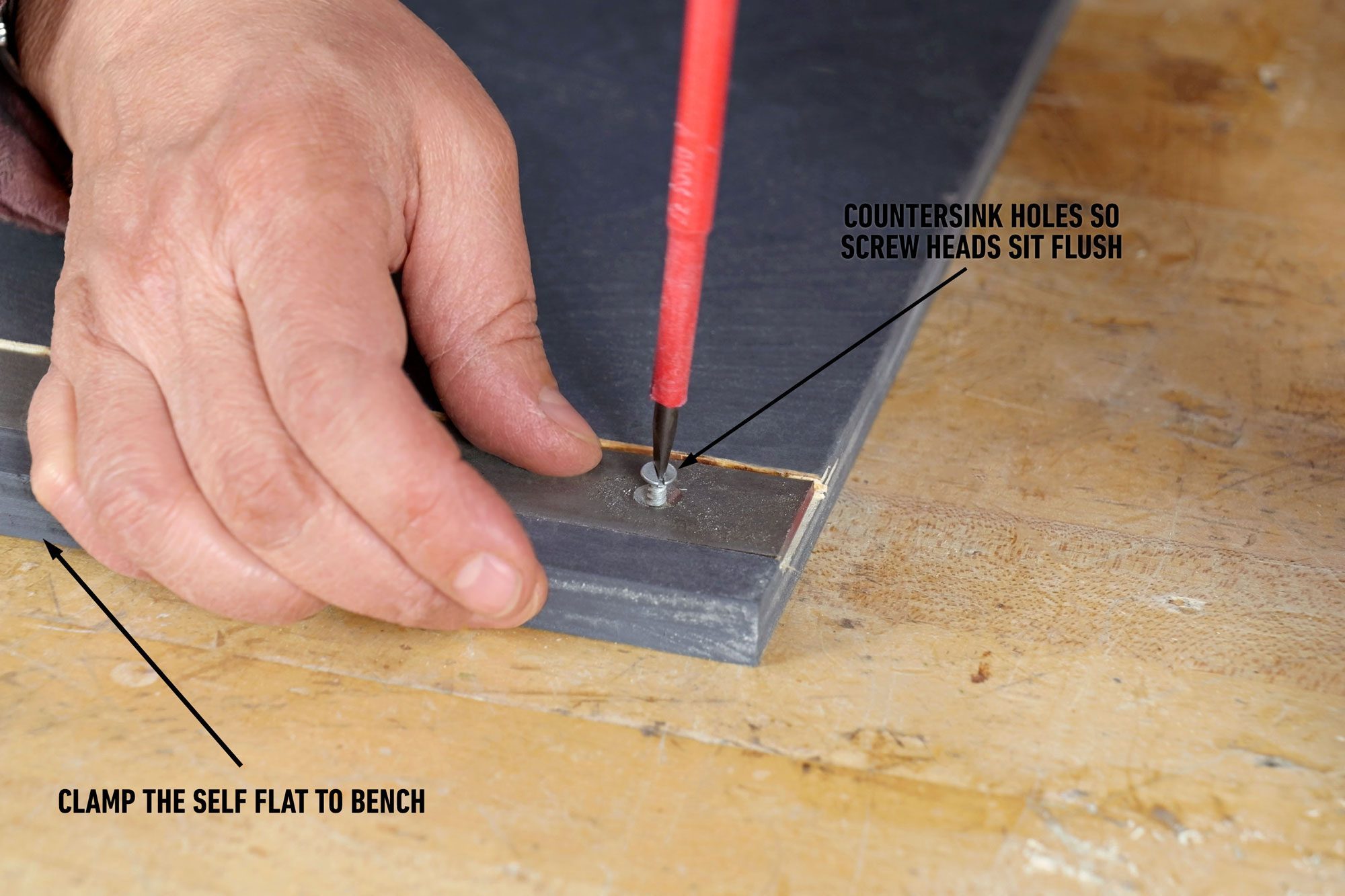 Secure Metal With Screws