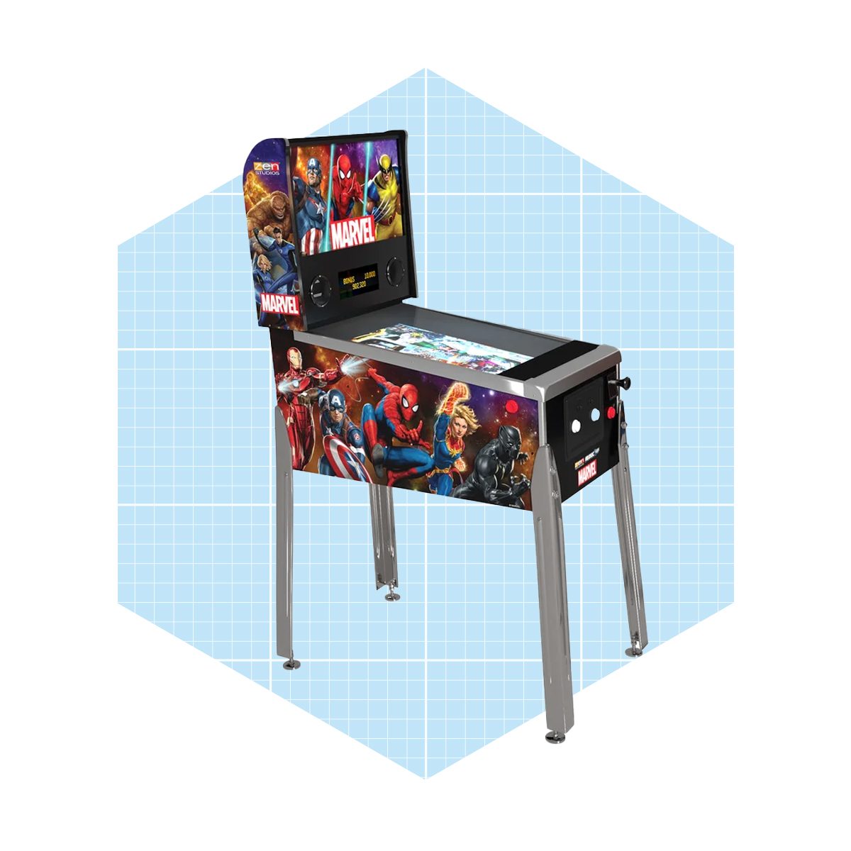 Arcade1up Marvel Digital Pinball Machine 