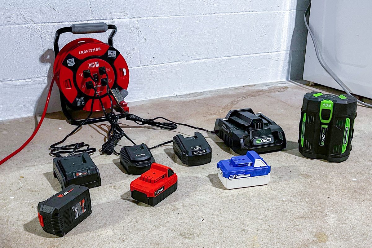 Electric Snow Shovels Charging