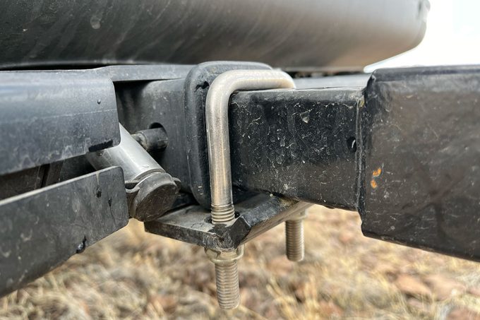 Aluminium built of rack