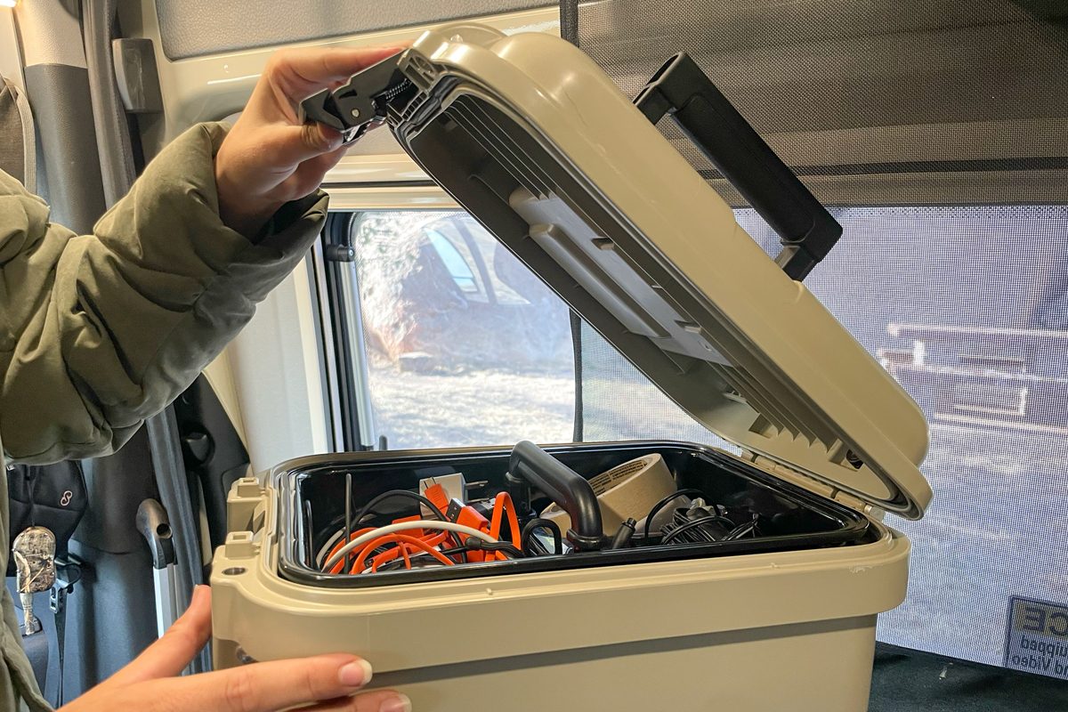 Organizing cables and other stuffYeti Loadout Gobox