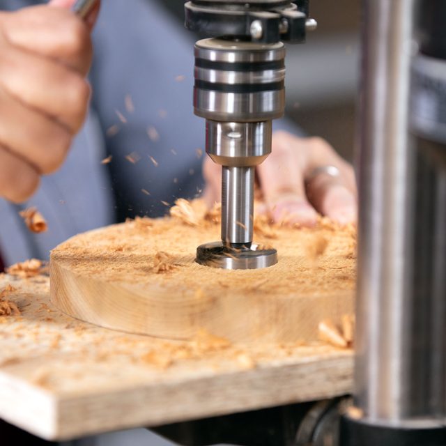 Birdhouse Forstner Hole