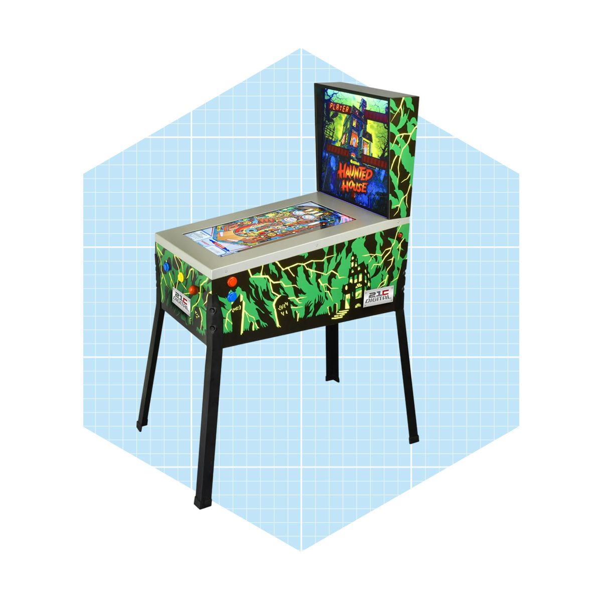 Haunted House3d Digital Pinball Machine 