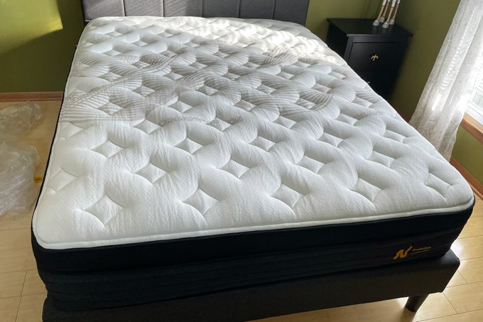 Nolah Mattress on a bed