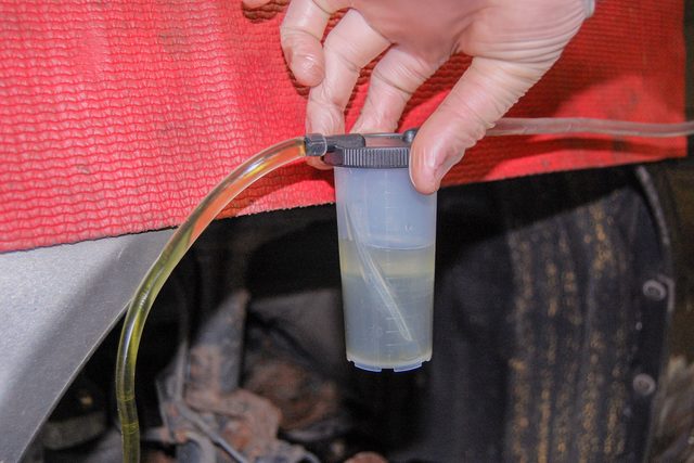 Flushing Out Old Brake Fluid