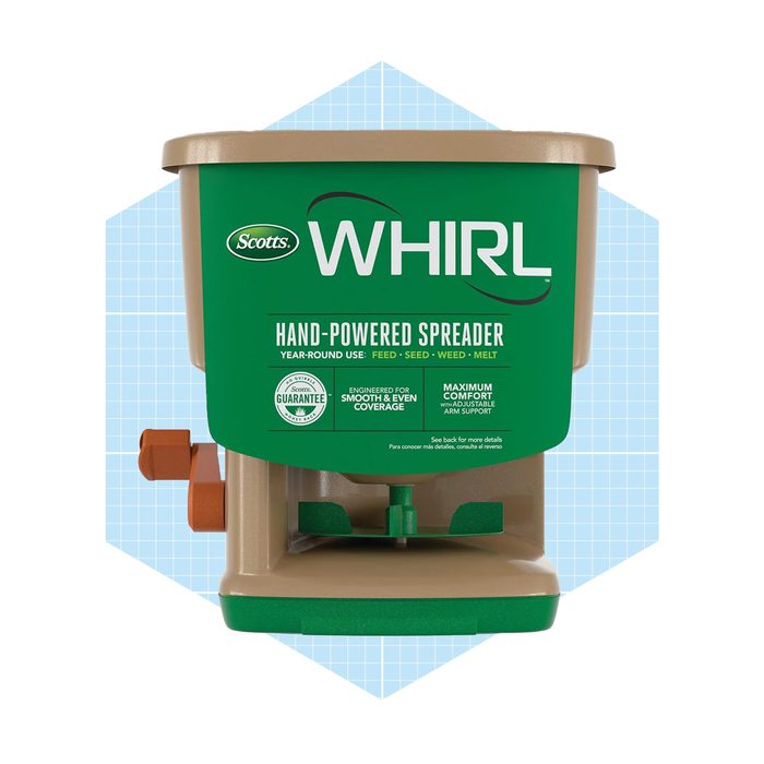 Scotts Whirl Hand Powered Spreader For Seed