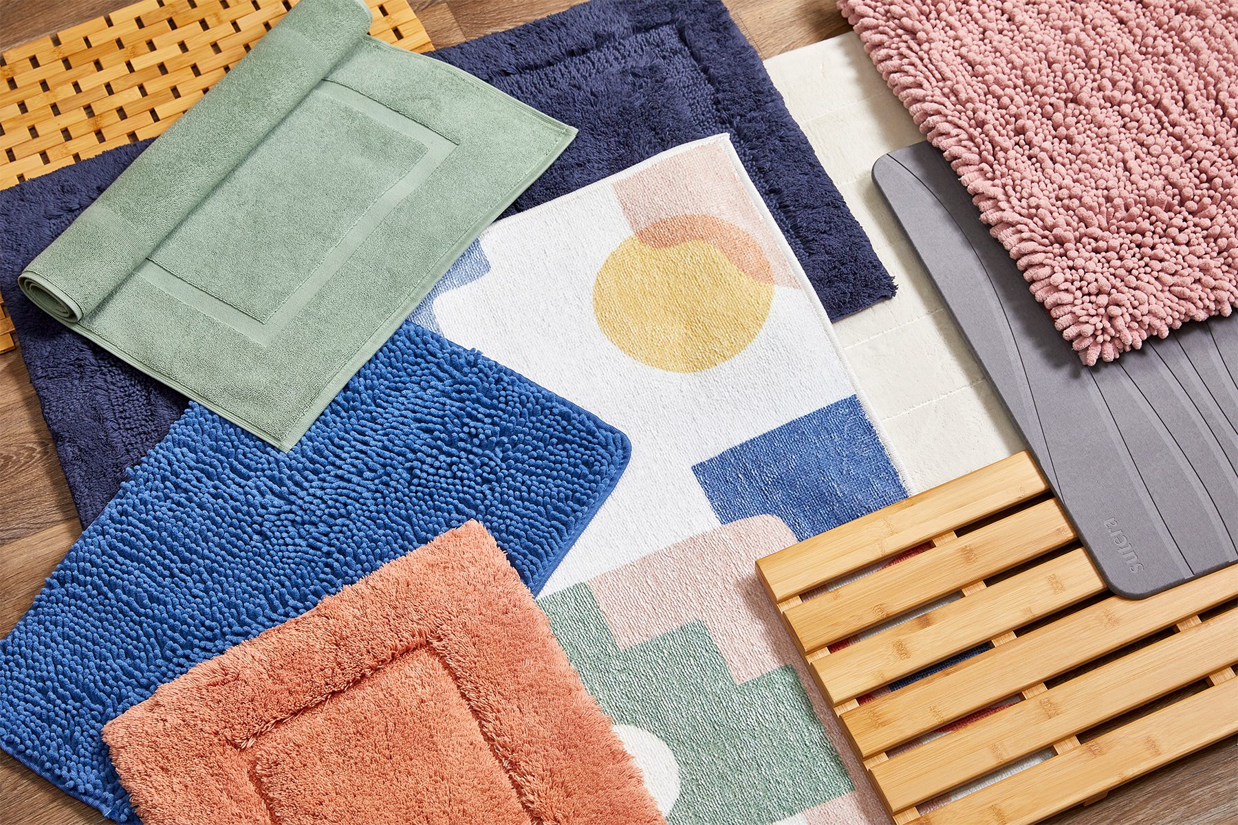 The Best Bath Mats And Rugs For Every Bathroom, Tested And Reviewed Tfha Bathmats 013024 Ef Lede A