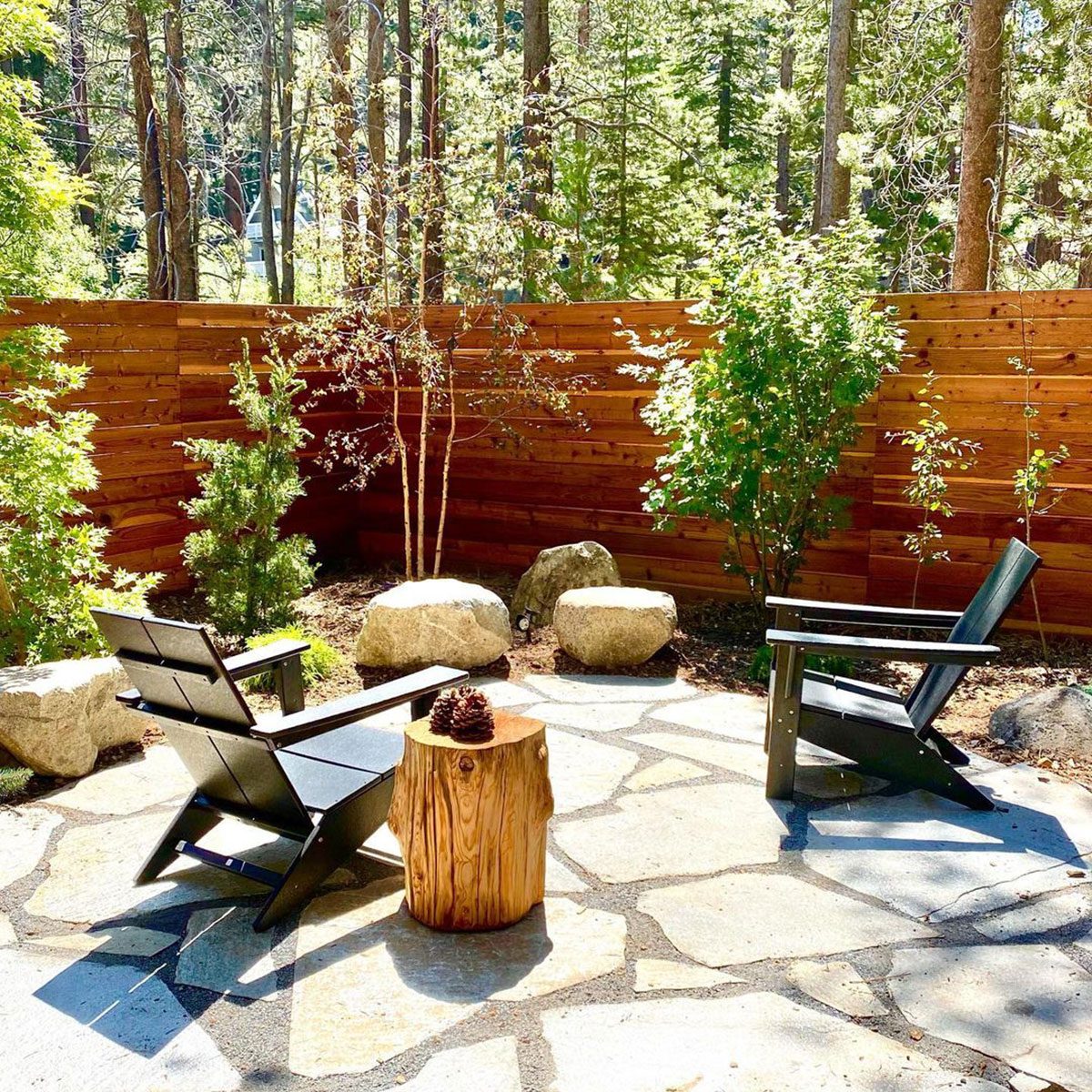 Small Flagstone Patio 