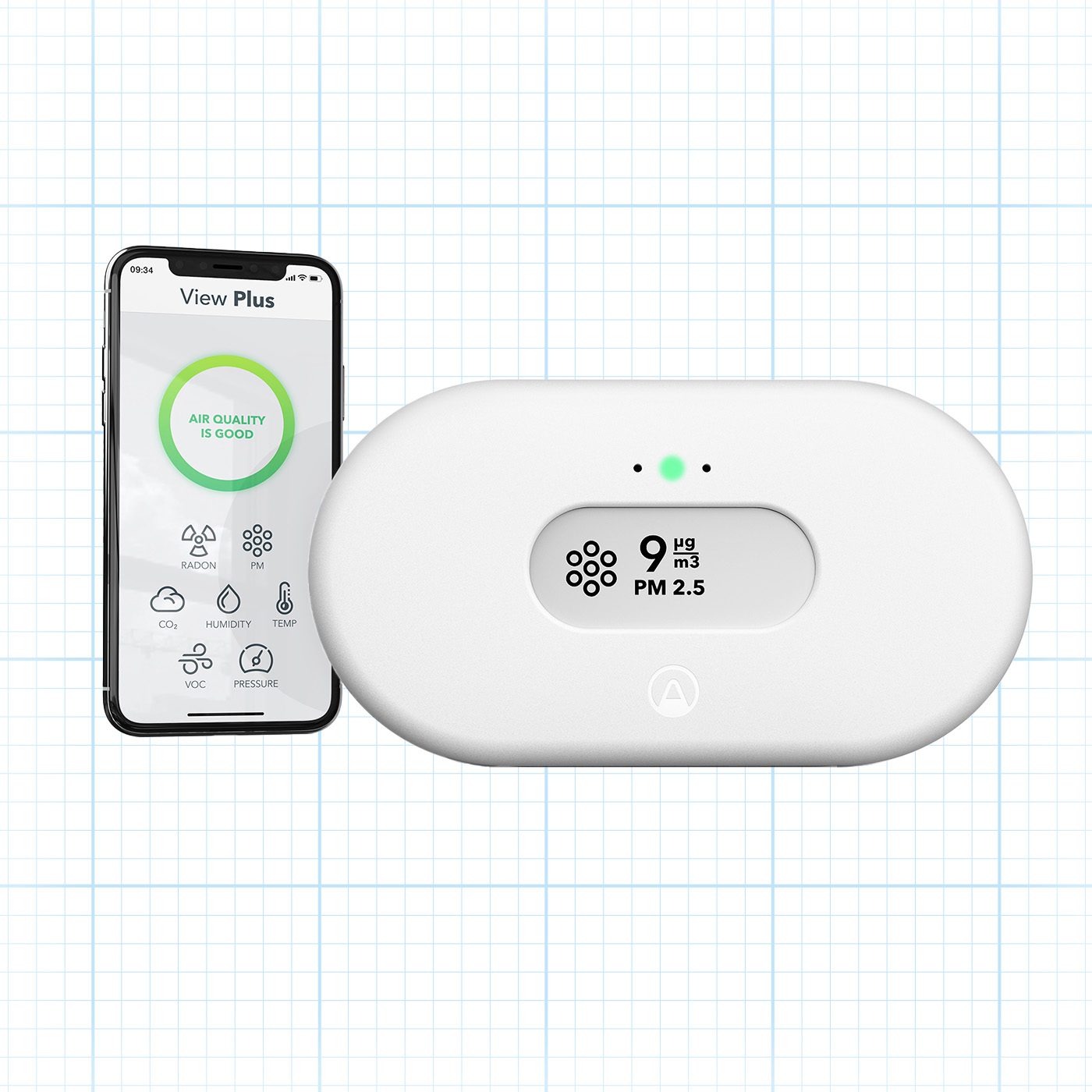 Airthings View Plus Radon monitor