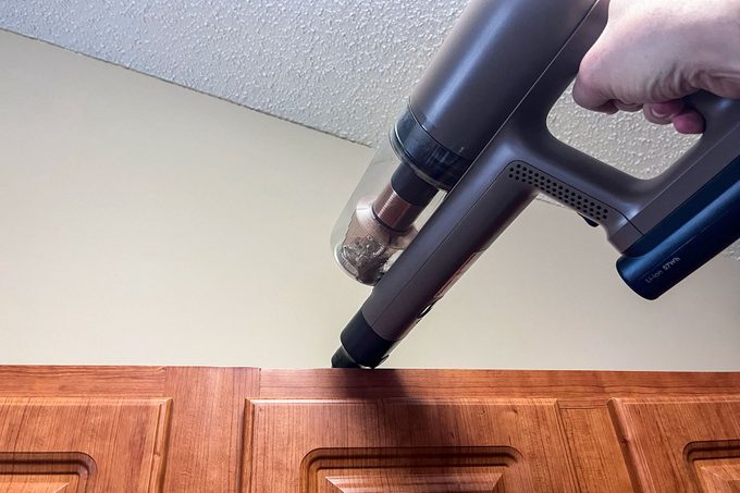 Electrolux Ultimate700 used for cleaning hard to get spots