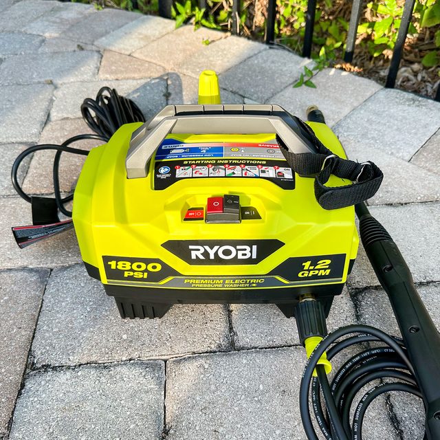 Ryobi 1800 Cold Water Electric Pressure Washer