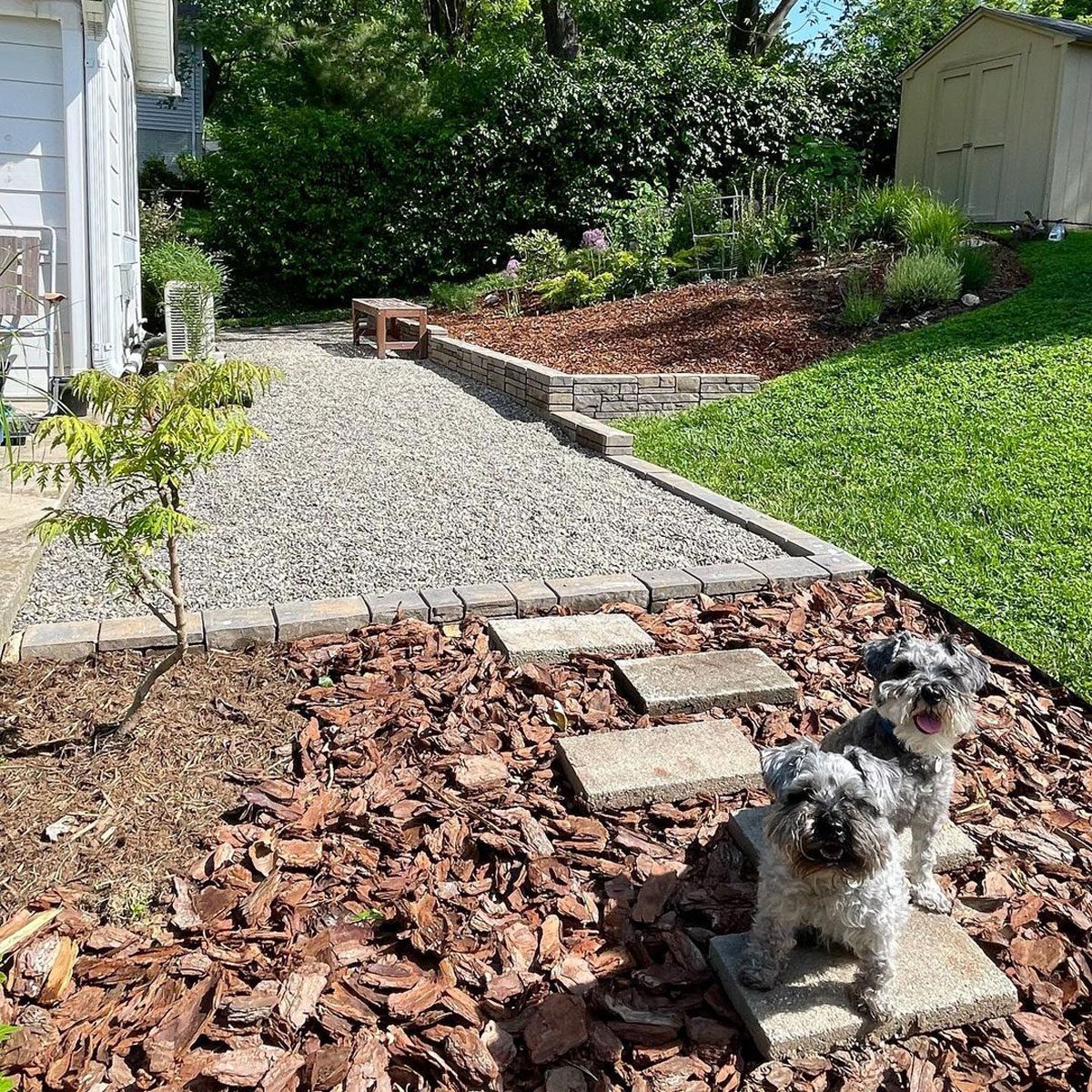 Gravel Patio Extension