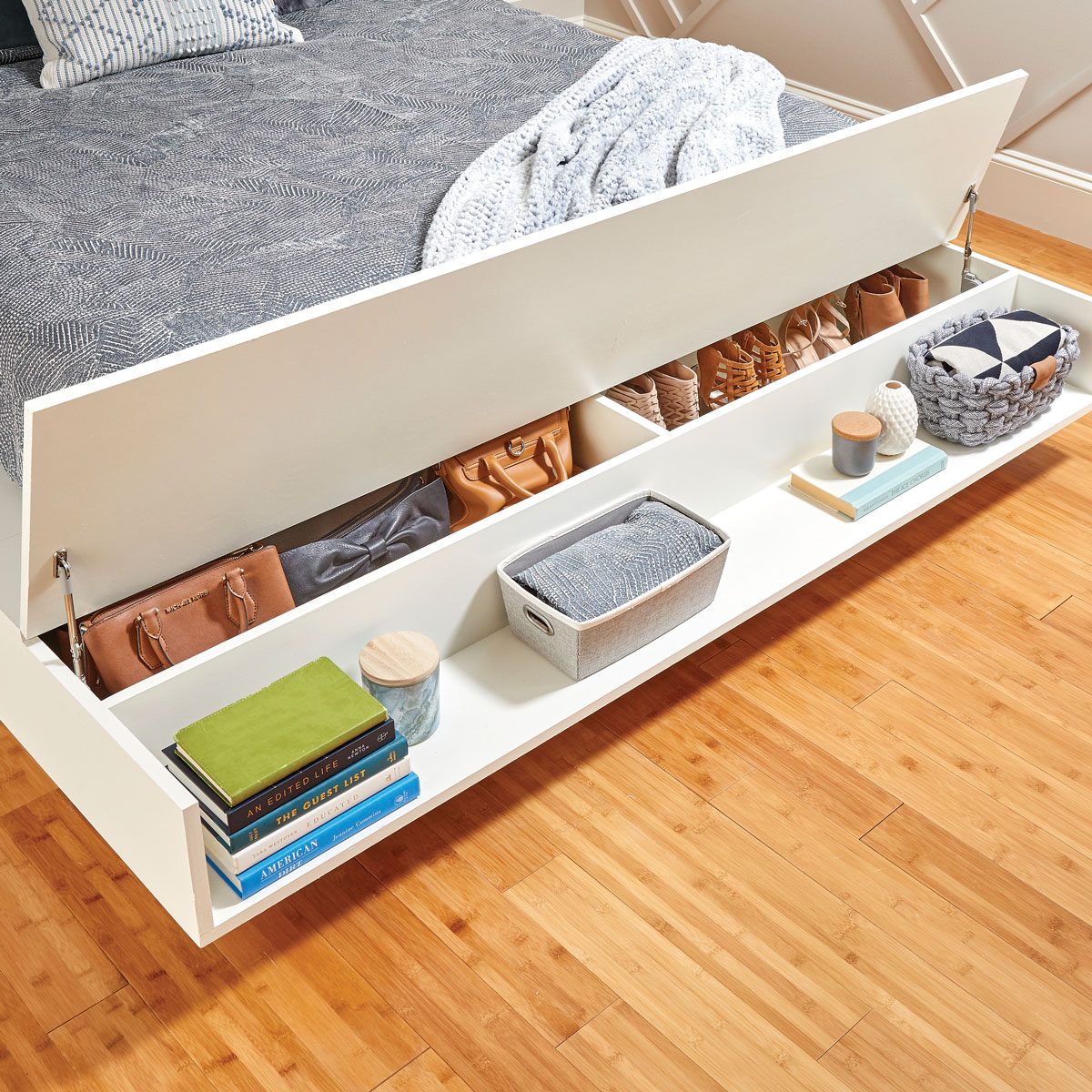 Bed Frame With Storage