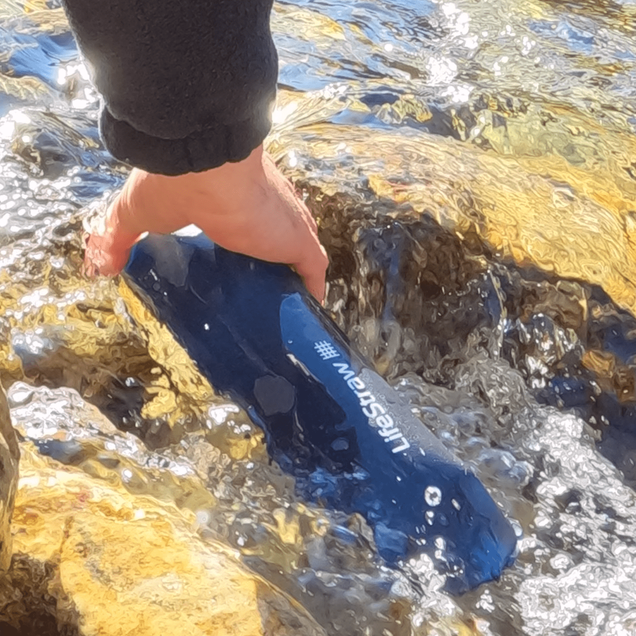 Lifestraw Peak Series Collapsible Bottle Via Daria Smith