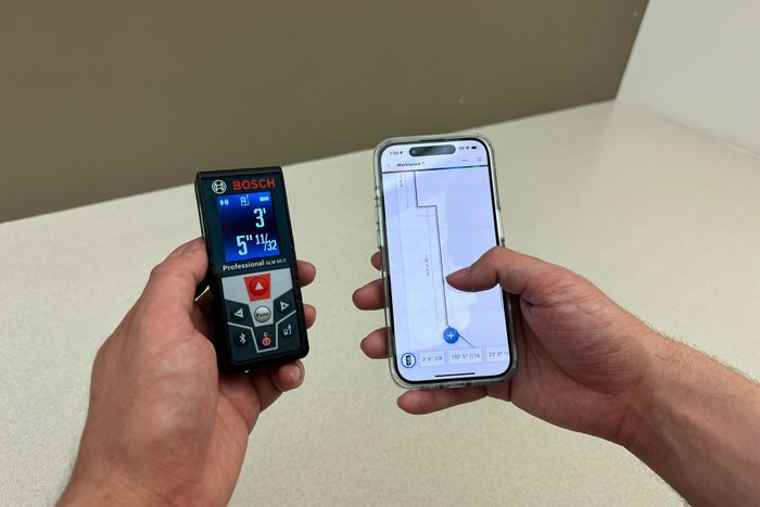 8 Best Laser Tape Measures, Tested And Reviewed Phone Application Bosch Blaze