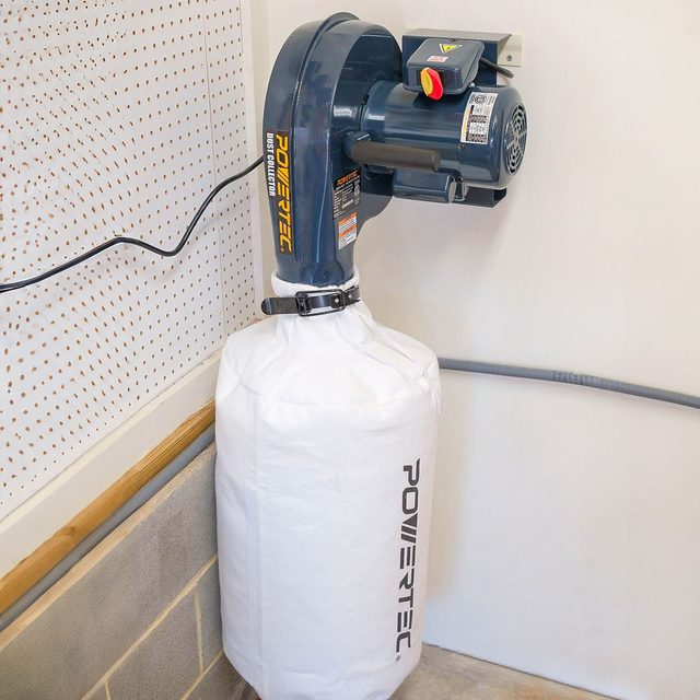 Powertec Wall Mount Wall Mount Dust Collector