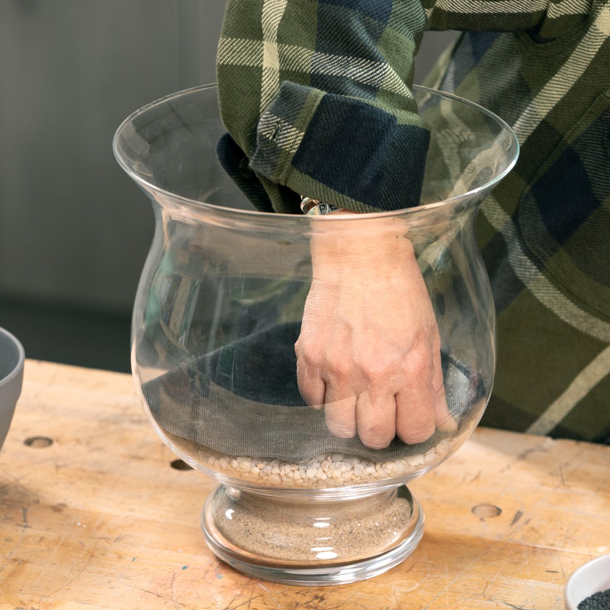 Lay In Landscape Fabric And Add Activated Charcoal