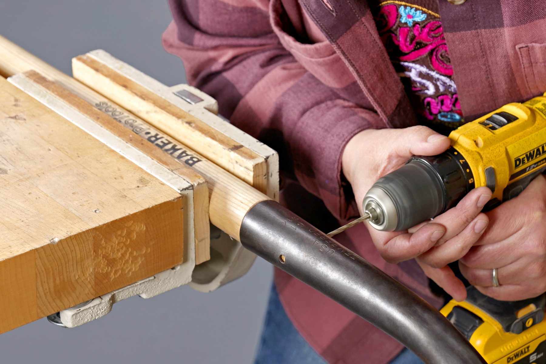 Drill Hole In The Handle