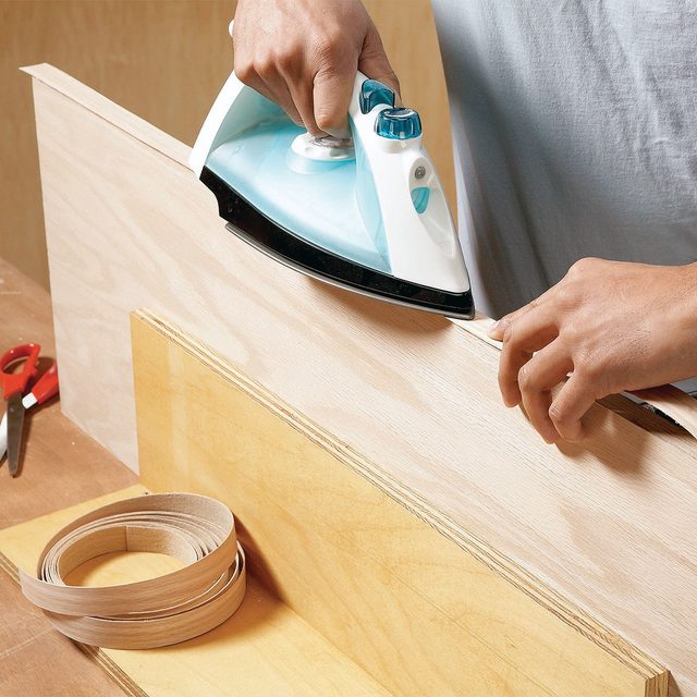 How To Apply Iron On Veneer Edging Iron On the Edge Banding