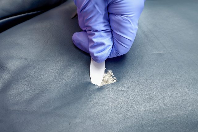 Glueing reinforcement fabric