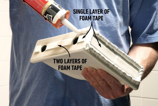 How To Install A Corner Shelf In A Shower