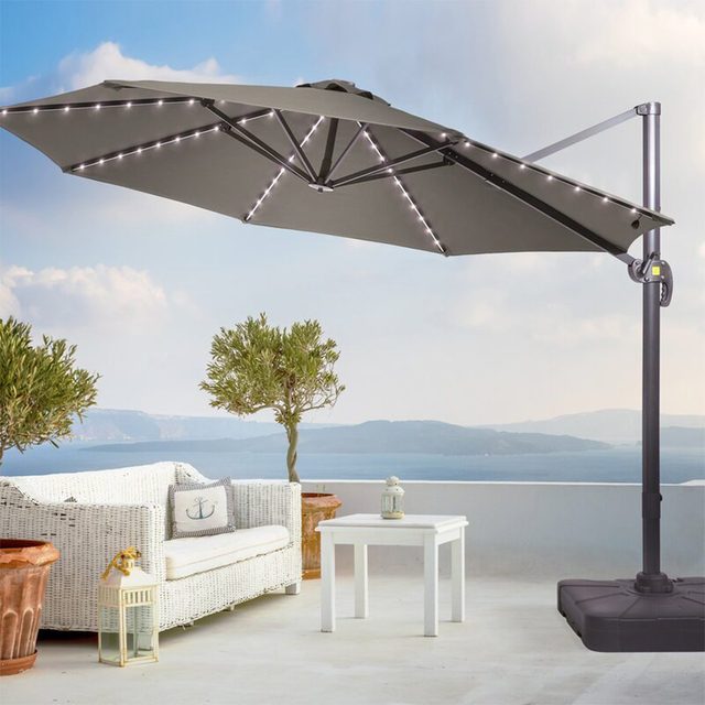 Arlmont Co. Destane Cantilever Umbrella